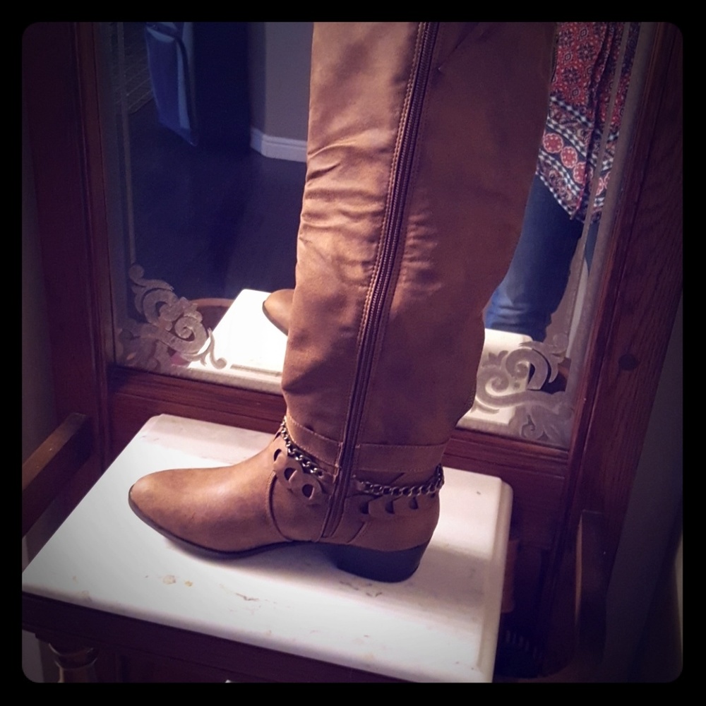 Knee high boots
